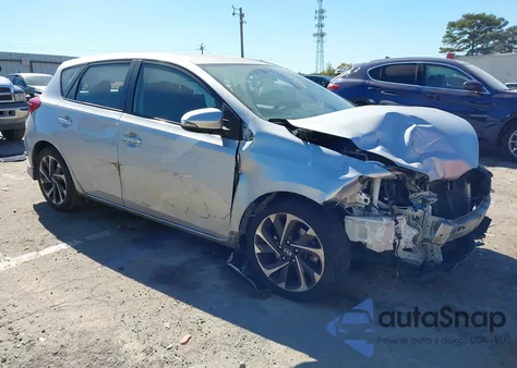 2016 Scion Im из США, поврежденный, VIN JTNKARJE0GJ510515